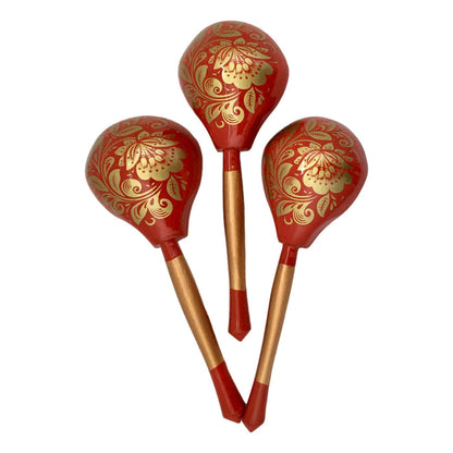 Hand painted wooden spoons
