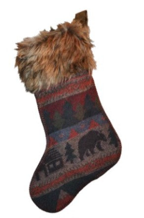 Cabin & Bear / Brown Trim
