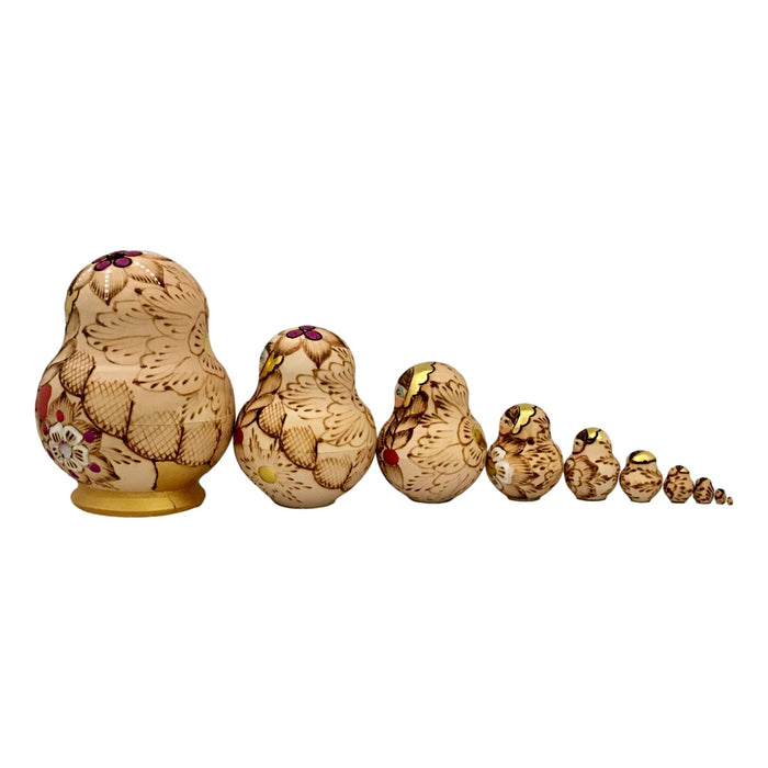 Russian stacking dolls 10 pieces