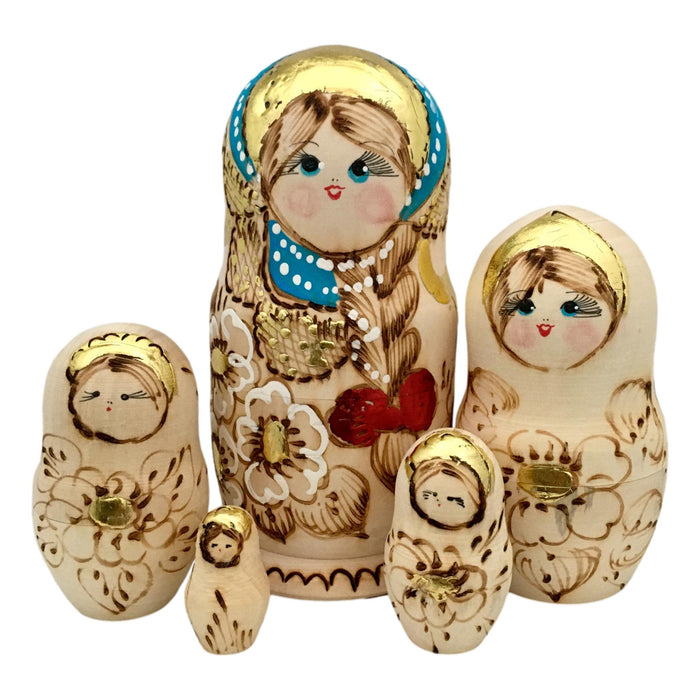 Authentic Russian nesting dolls