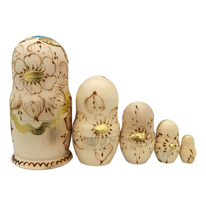 Russian nesting dolls blank