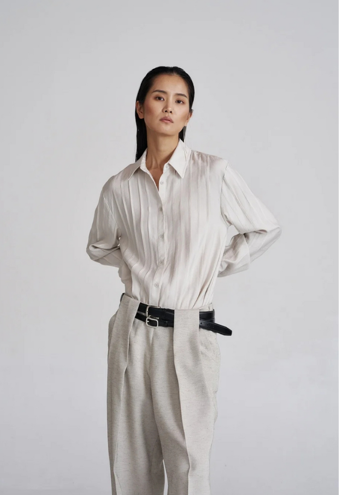 Woven Stripe Shirt