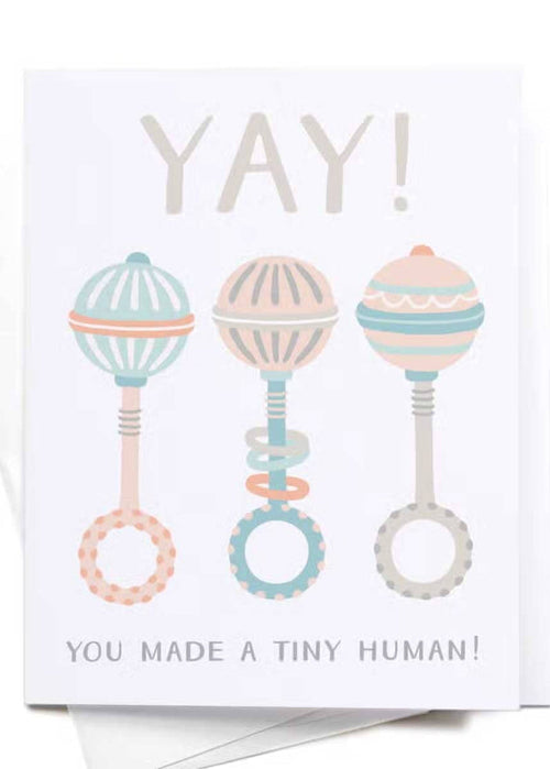 Yay! You Made A Tiny Human! Card