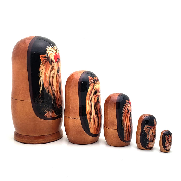 Dog nesting dolls
