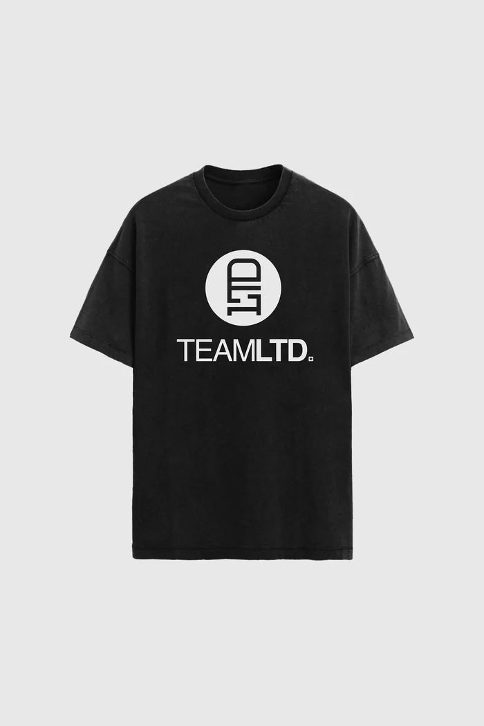 Youth Black Logo Tee - Front