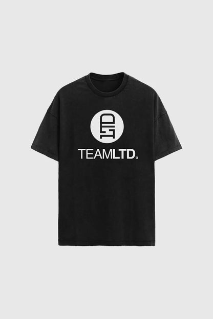 Youth Black Logo Tee - Front