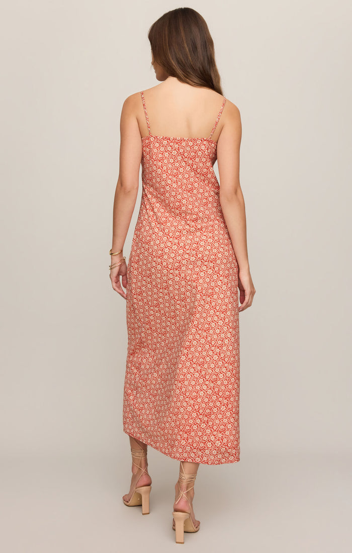 Z Supply Emela Iris Floral Midi Dress