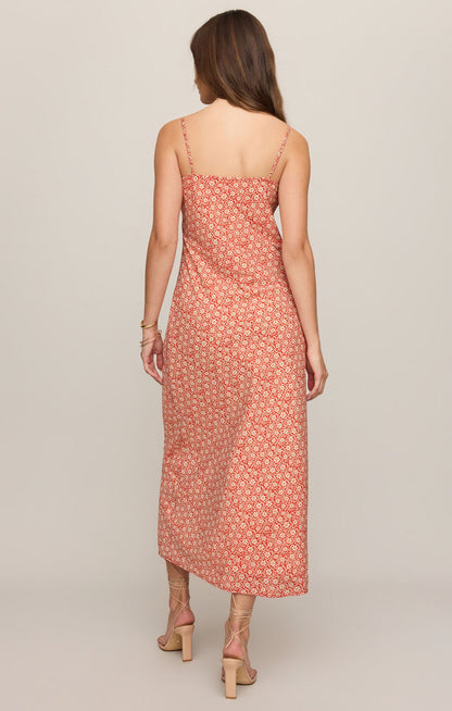 Z Supply Emela Iris Floral Midi Dress