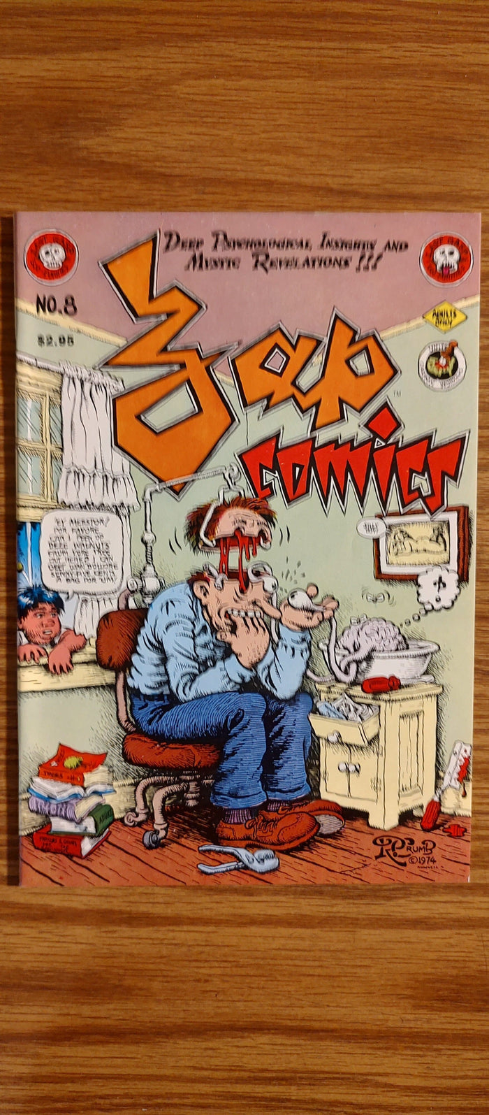 ZAP Comics #8 NM/9.4 1975 Last Gasp Comics USED Not specified