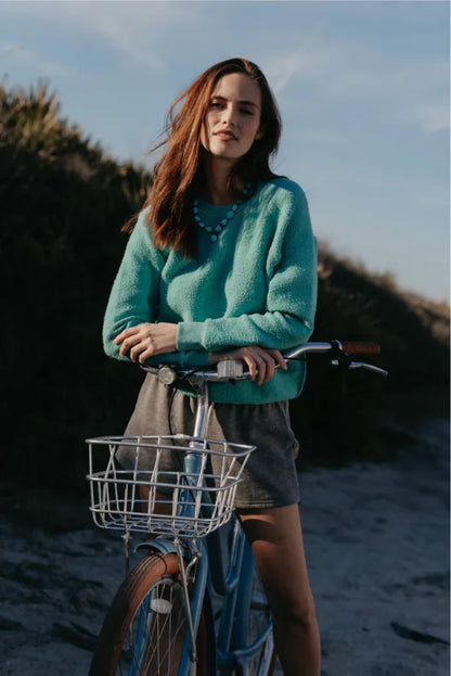 xs / teal blue